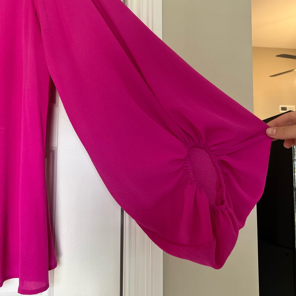 Fuchsia Blouse - Picture 2 of 3